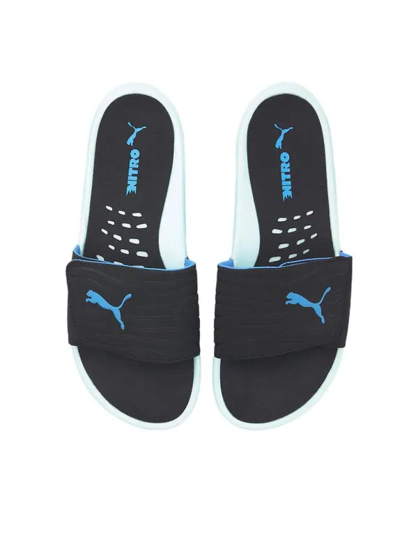 Тапочки nitrocat v 'black blue' Puma — изображение 4 из 4, черный/синий