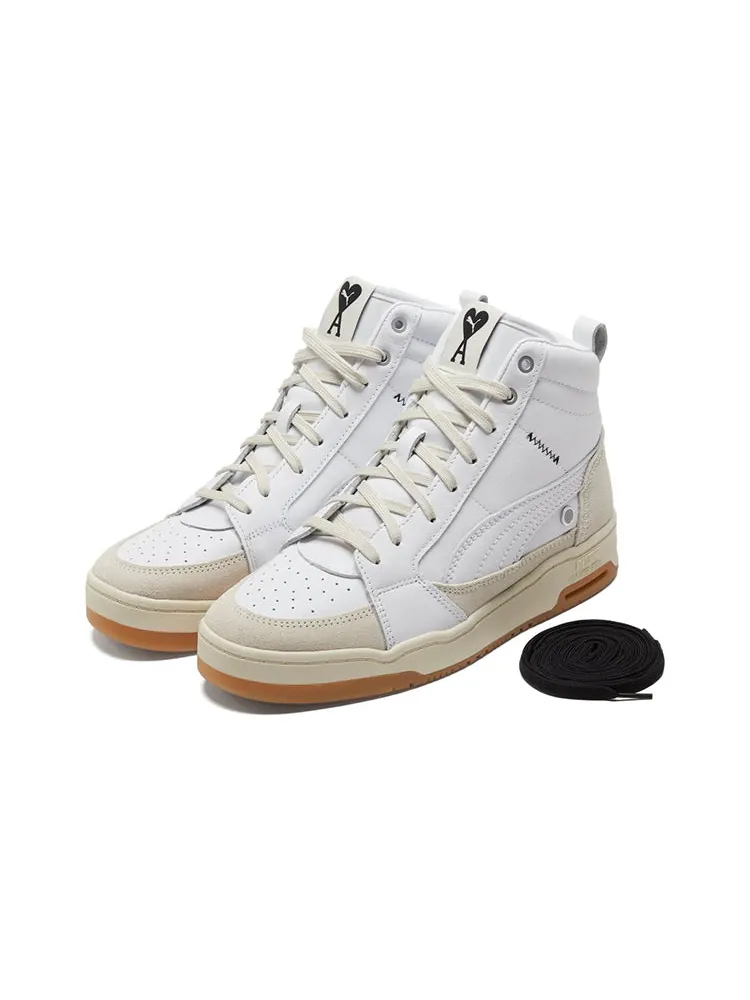 Кеды PUMA AMI x Slipstream Mid 'White Pristine' — изображение 3 из 6, белый