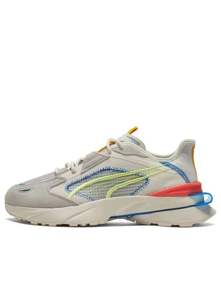 Беговые кроссовки PUMA Pwrframe Op-1 Knit Beige — изображение 1 из 6, белый