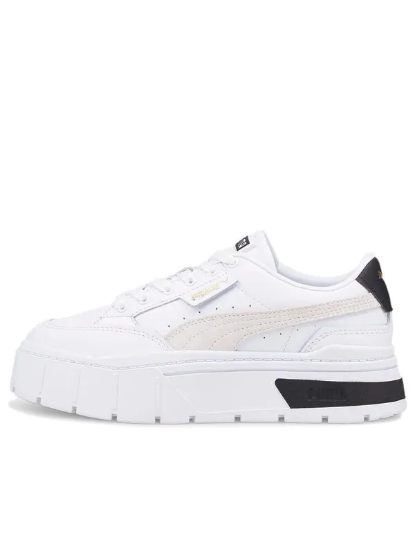 Кроссовки mayze stack 'white vaporous grey' Puma — изображение 1 из 4, белый