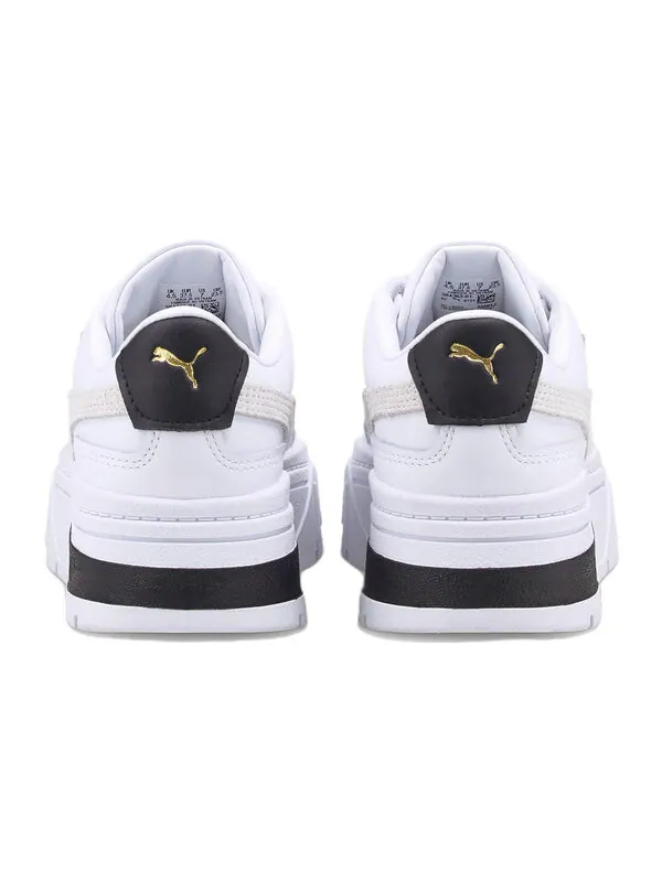 Кроссовки mayze stack 'white vaporous grey' Puma — изображение 4 из 4, белый