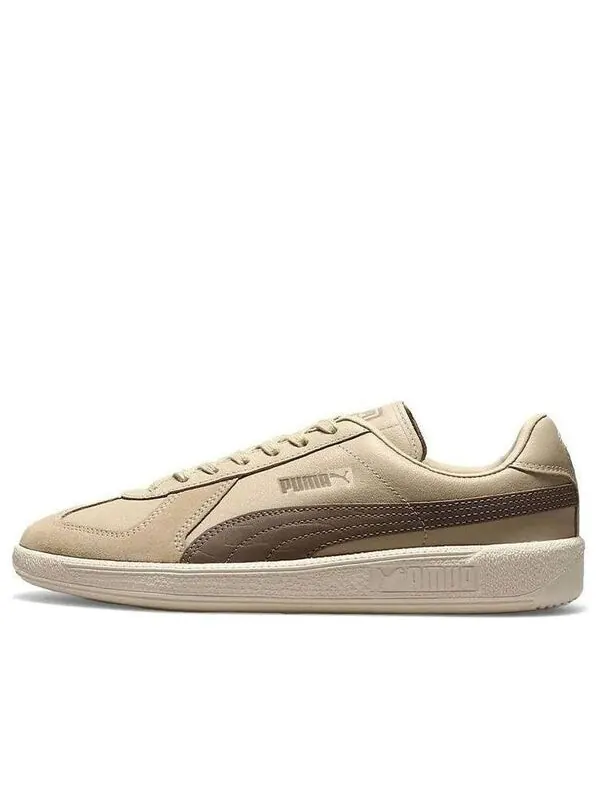 Кроссовки army trainer low tops casual skateboarding shoes khaki Puma — изображение 1 из 4, хаки