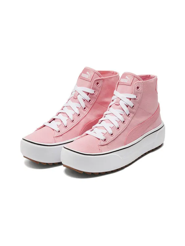 Кроссовки sneakers kaia mid cv pink/white Puma — изображение 3 из 4, розовый/синий