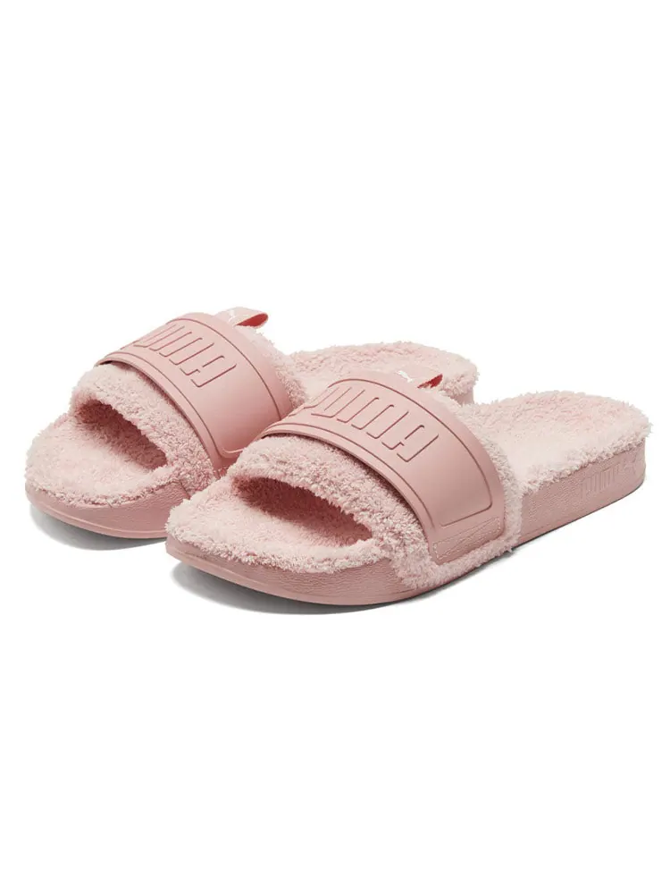 Шлепанцы PUMA Leadcat Ylm Slide Winter PinkSlipper — изображение 3 из 6, розовый