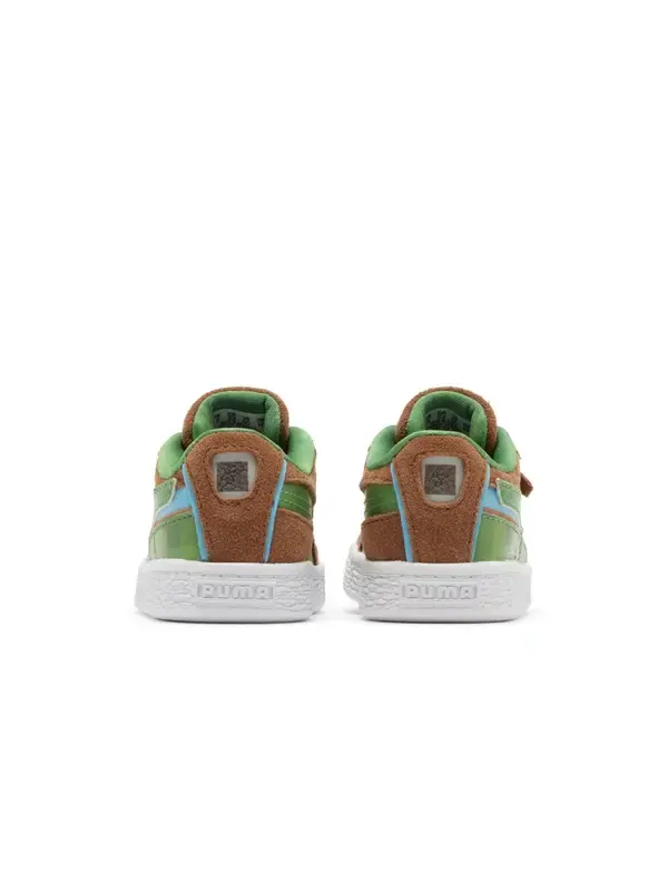 Кроссовки x minecraft suede 'grass block' Puma — изображение 4 из 4, коричневый/зеленый