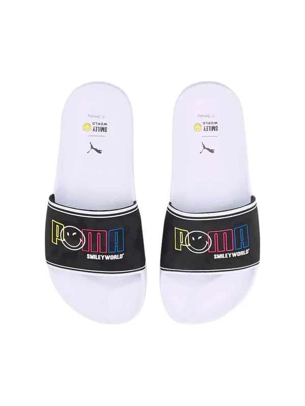 Кроссовки x smileyworld leadcat 2.0 slides 'white black' Puma — изображение 4 из 4
