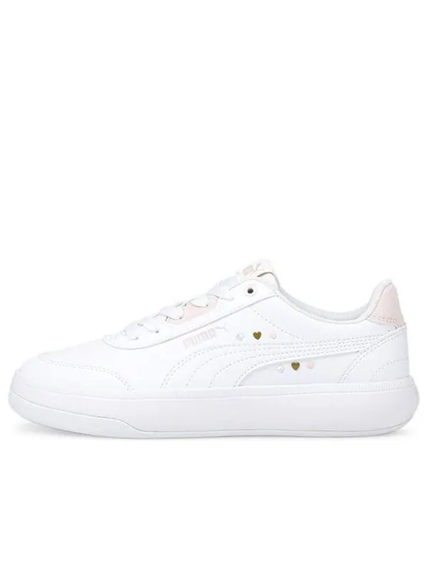 Кроссовки tori 'galentines - white chalk pink' Puma — изображение 1 из 4, белый/розовый