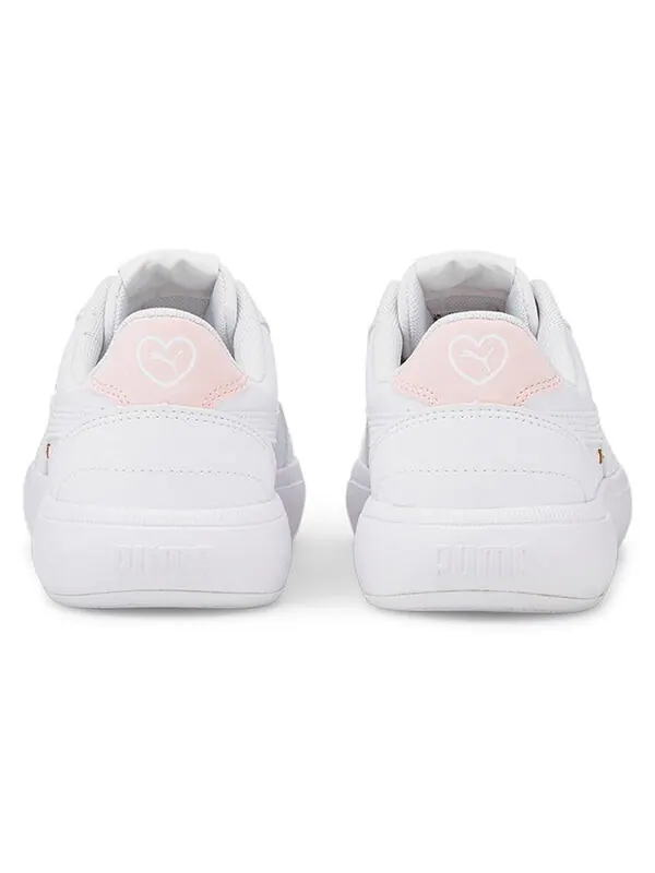 Кроссовки tori 'galentines - white chalk pink' Puma — изображение 3 из 4, белый/розовый