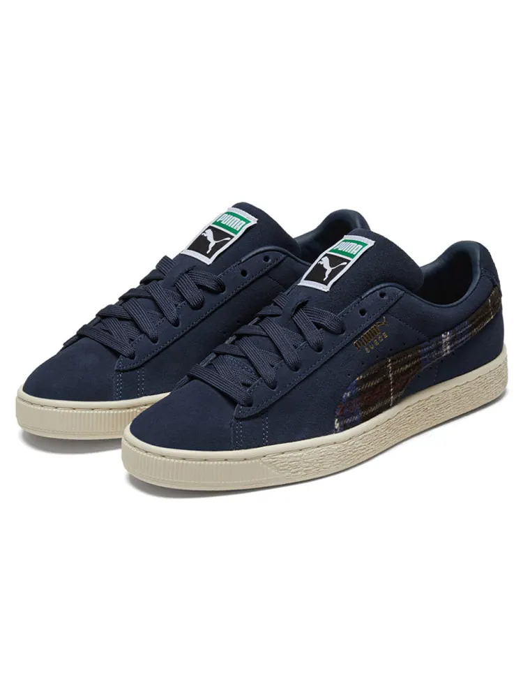 Кеды PUMA Unisex Suede Classic Flannel Sneakers Blue — изображение 4 из 7, синий