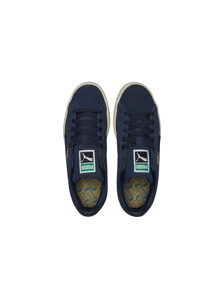 Кеды PUMA Unisex Suede Classic Flannel Sneakers Blue — изображение 5 из 7, синий