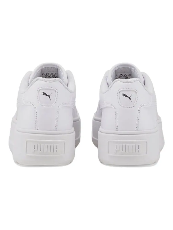 Кроссовки karmen leather 'white' Puma — изображение 3 из 4, белый