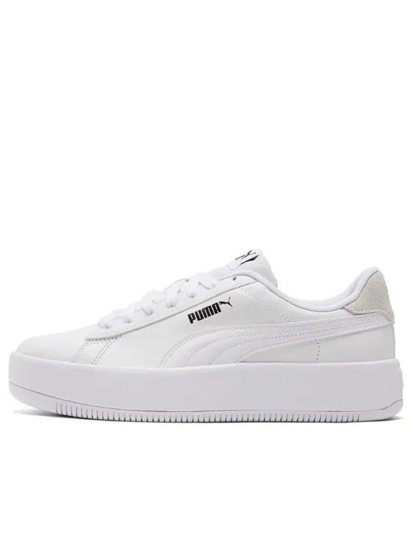 Кроссовки lily platform leather 'white' Puma — изображение 1 из 4, белый