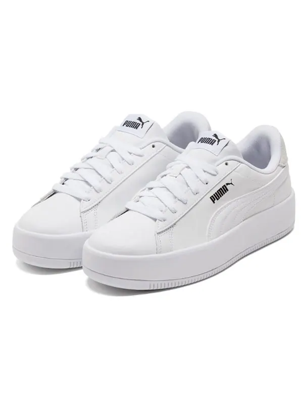 Кроссовки lily platform leather 'white' Puma — изображение 2 из 4, белый