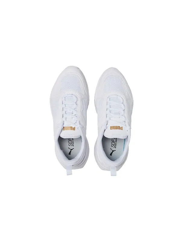 Кроссовки cassia 'white team gold' Puma — изображение 3 из 4, белый