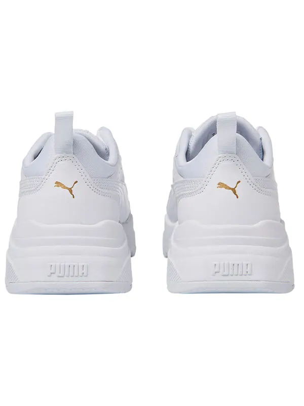 Кроссовки cassia 'white team gold' Puma — изображение 4 из 4, белый