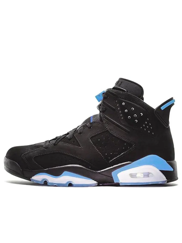 Кроссовки 6 retro 'unc' Air Jordan — изображение 1 из 4, черный/синий