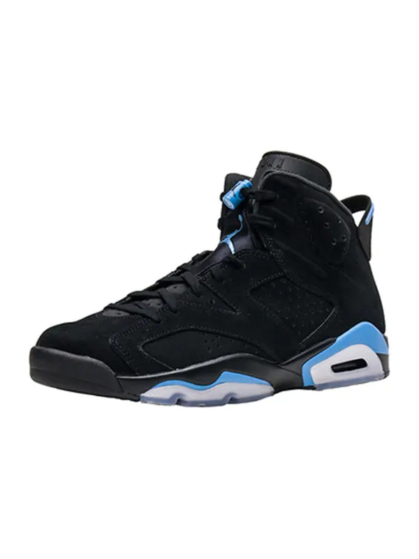 Кроссовки 6 retro 'unc' Air Jordan — изображение 2 из 4, черный/синий