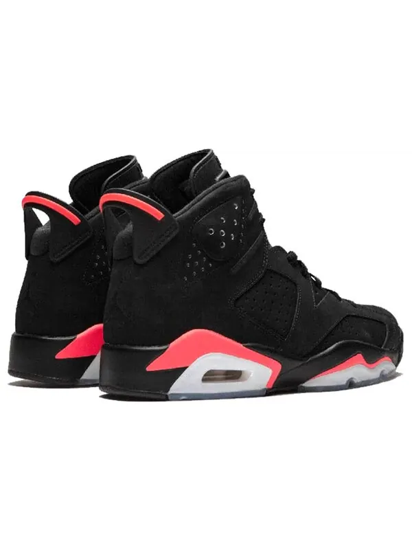 Кроссовки 6 retro 'infrared' 2014 Air Jordan — изображение 3 из 4, черный