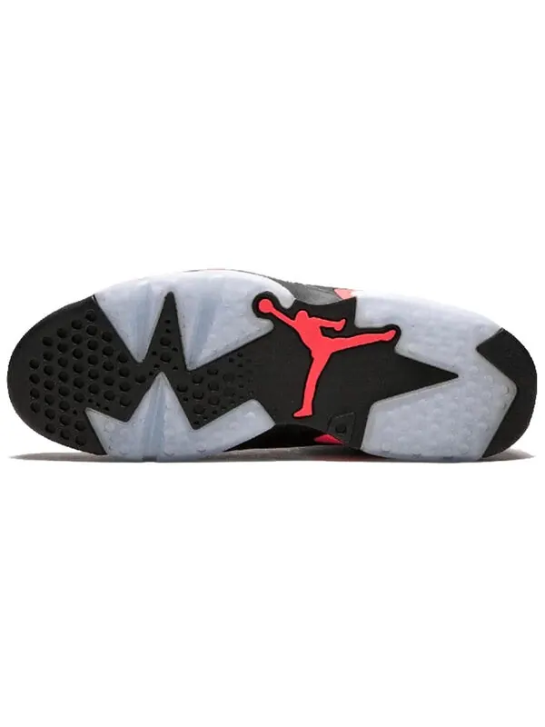 Кроссовки 6 retro 'infrared' 2014 Air Jordan — изображение 4 из 4, черный