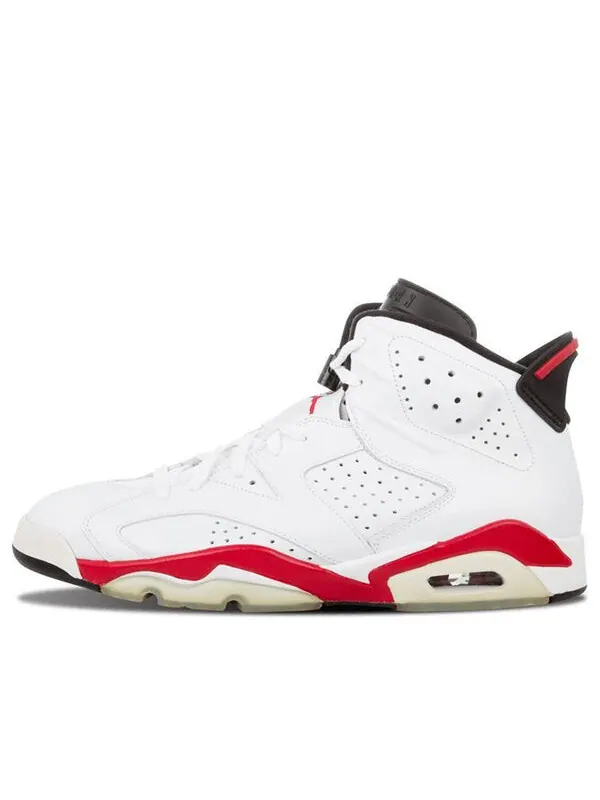 Кроссовки 6 ретро Air Jordan — изображение 1 из 4, белый/красный-черный