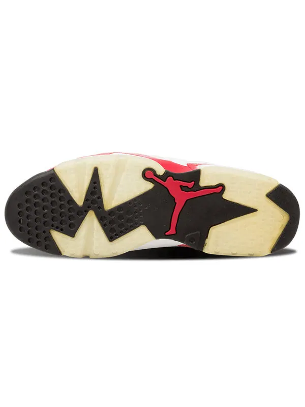 Кроссовки 6 ретро Air Jordan — изображение 4 из 4, белый/красный-черный