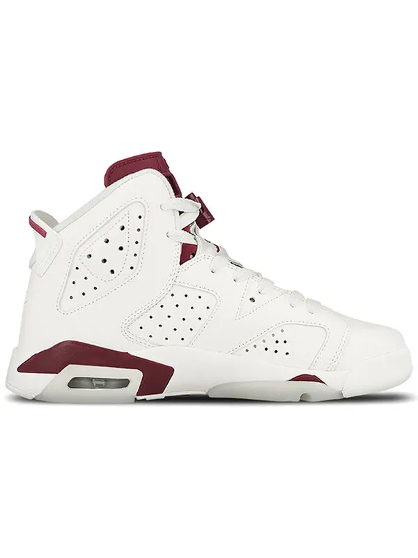 Кроссовки 6 ретро Air Jordan — изображение 2 из 4, белый