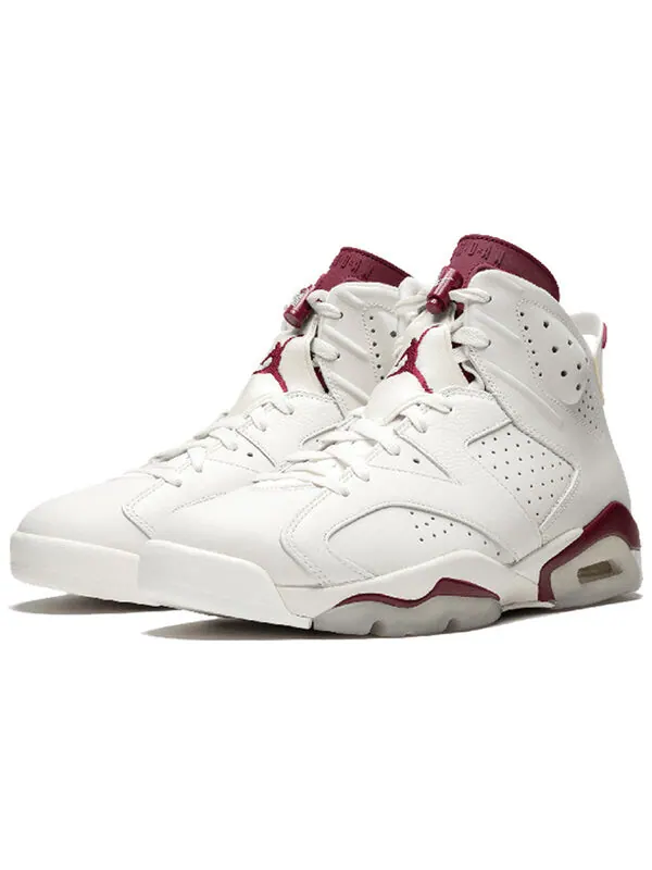 Кроссовки 6 ретро Air Jordan — изображение 4 из 4, белый