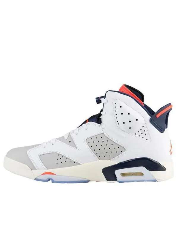 Кроссовки 6 ретро Air Jordan — изображение 1 из 4, белый/-серый