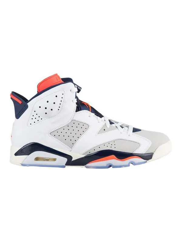 Кроссовки 6 ретро Air Jordan — изображение 2 из 4, белый/-серый
