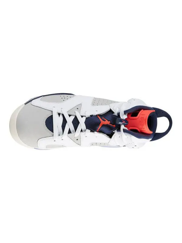 Кроссовки 6 ретро Air Jordan — изображение 3 из 4, белый/-серый