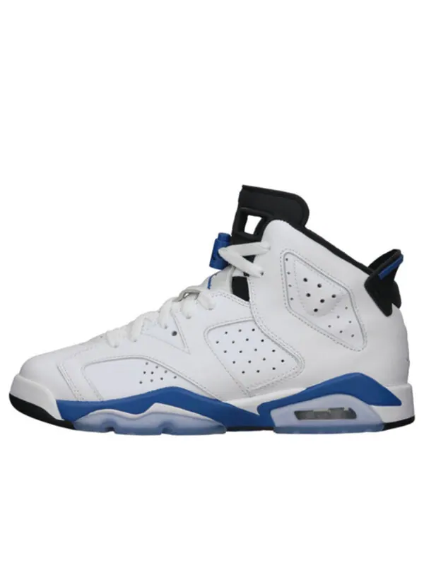Кроссовки 6 ретро Air Jordan — изображение 1 из 4, белый/синий-черный