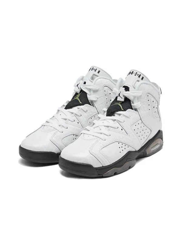 Кроссовки 6 ретро Air Jordan — изображение 2 из 4, белый/черный