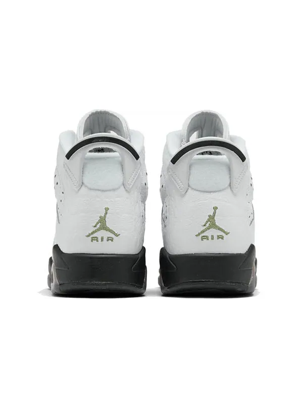 Кроссовки 6 ретро Air Jordan — изображение 4 из 4, белый/черный