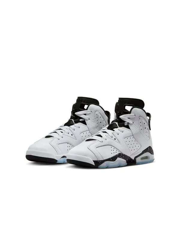 Кроссовки 6 ретро Air Jordan — изображение 2 из 4, белый/черный