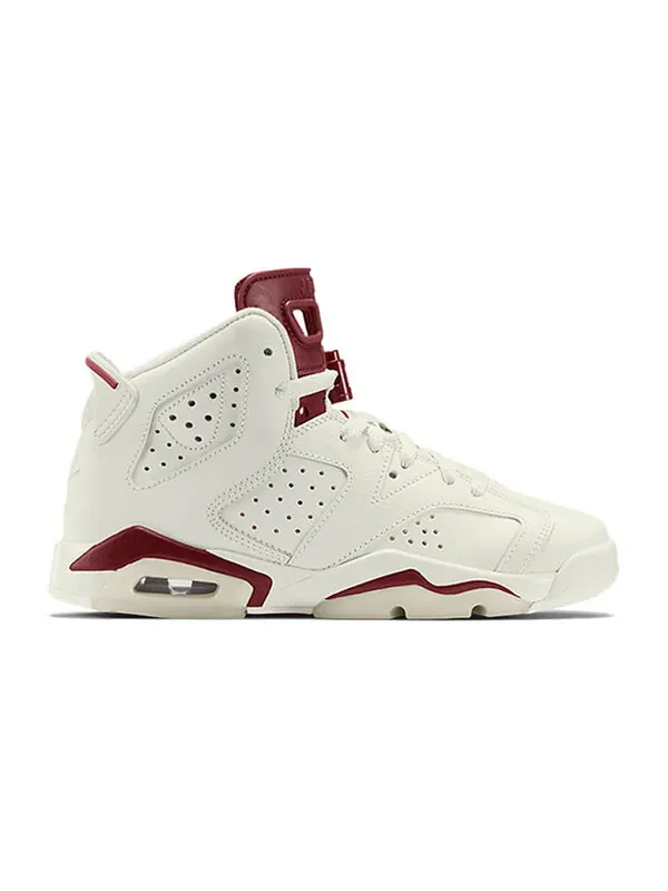 Кроссовки 6 ретро Air Jordan — изображение 2 из 4, белый