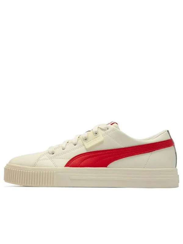 Кроссовки ever 'fs - pristine high risk red' Puma — изображение 1 из 4, белый/красный