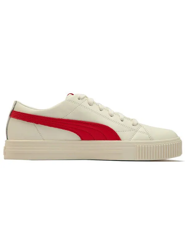Кроссовки ever 'fs - pristine high risk red' Puma — изображение 2 из 4, белый/красный