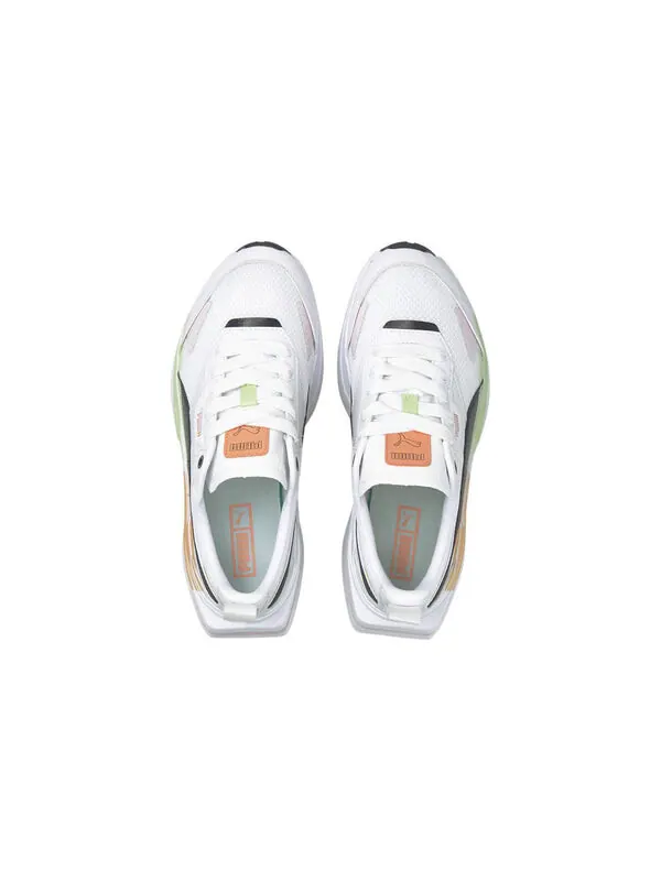 Кроссовки kosmo rider mis 'white black multi-color' Puma — изображение 3 из 4, белый/зеленый/оранжевый
