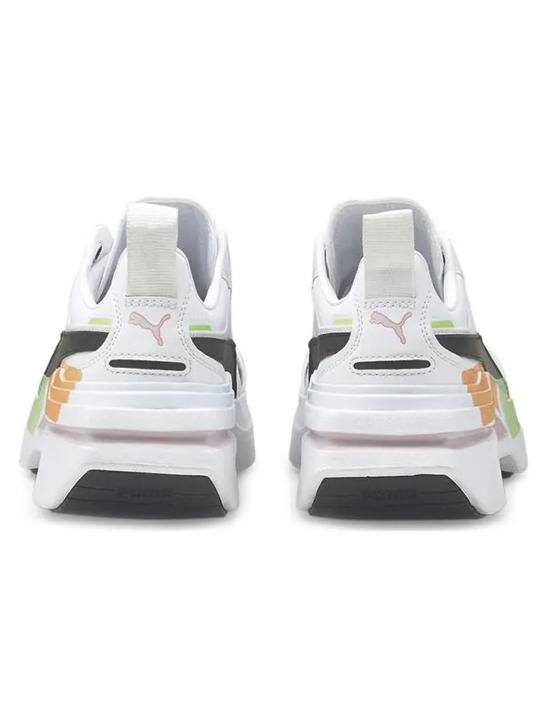 Кроссовки kosmo rider mis 'white black multi-color' Puma — изображение 4 из 4, белый/зеленый/оранжевый