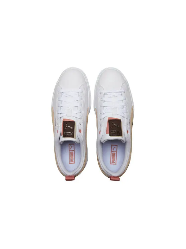 Кроссовки mayze 'triplex - white putty rosette' Puma — изображение 4 из 4, белый/кремовый/розовый