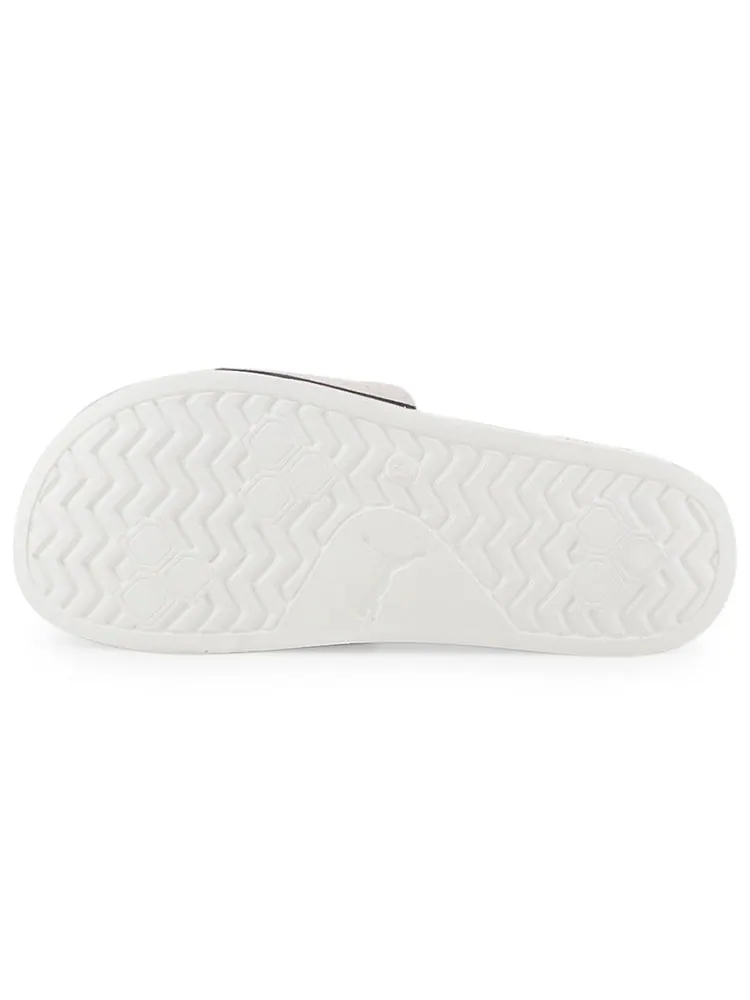 Шлепанцы PUMA Lead Cat 2.0 Suede Classic Slide 'Marshmallow' — изображение 6 из 6, белый