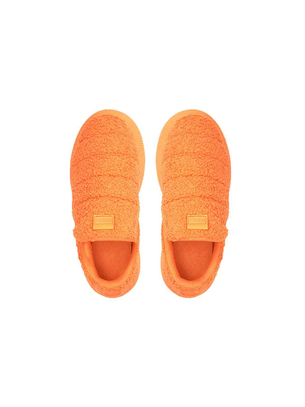Кроссовки suede mayu slip-on 'teddy - neon citrus' Puma — изображение 4 из 4, оранжевый