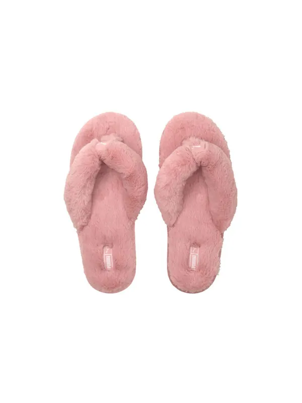 Тапочки fluff flip slide 'lotus' Puma — изображение 3 из 4, розовый