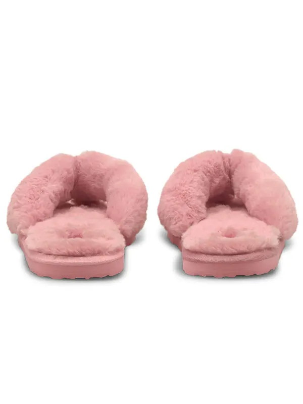 Тапочки fluff flip slide 'lotus' Puma — изображение 4 из 4, розовый
