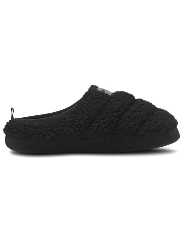 Тапочки scuff sherpa slippers 'black' Puma — изображение 3 из 4, черный