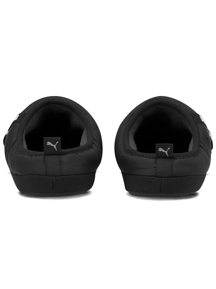 Шлепанцы PUMA Scuff Slippers 'Black White' — изображение 6 из 7, черный