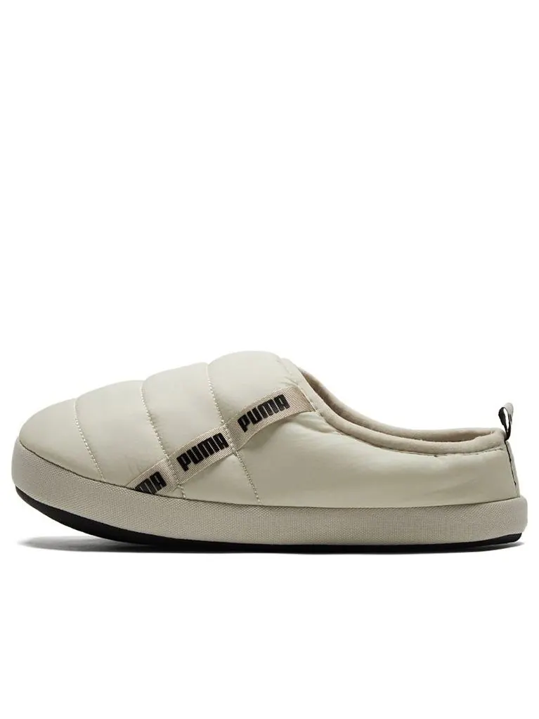 Шлепанцы PUMA Scuff Slippers 'Oatmeal' — изображение 1 из 6, коричневый