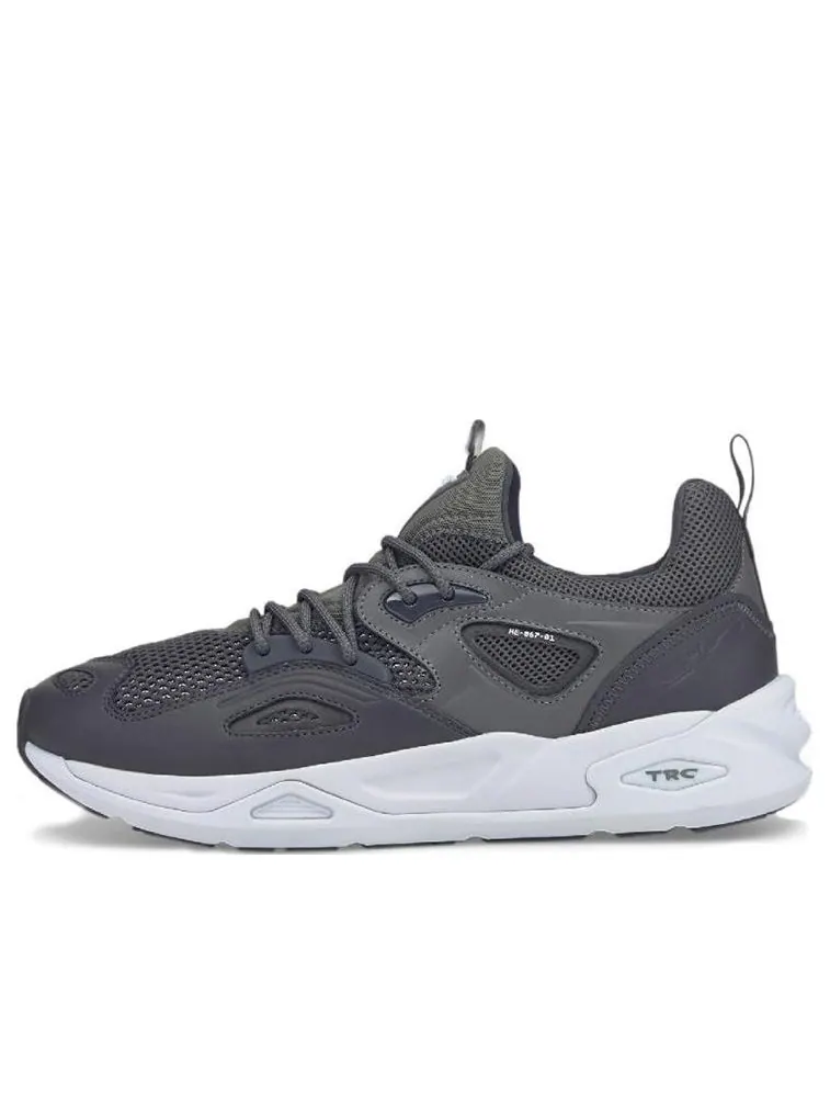Спортивные кроссовки PUMA Trc Blaze Pyramids Athleisure Casual Sports Shoe Unisex Gray — изображение 1 из 6, серый