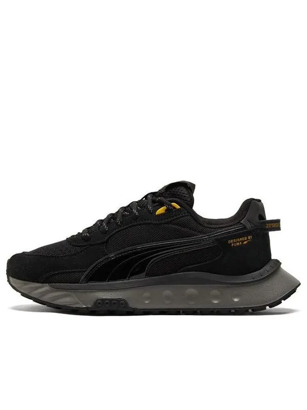 Кроссовки neymar jr. x wild rider 'black castlerock' Puma — изображение 1 из 4, черный