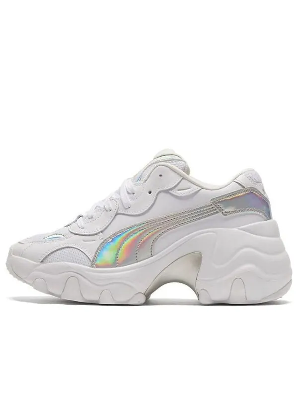 Кроссовки pulsar wedge 'iridescent - white silver' Puma — изображение 1 из 4, белый/серебристый